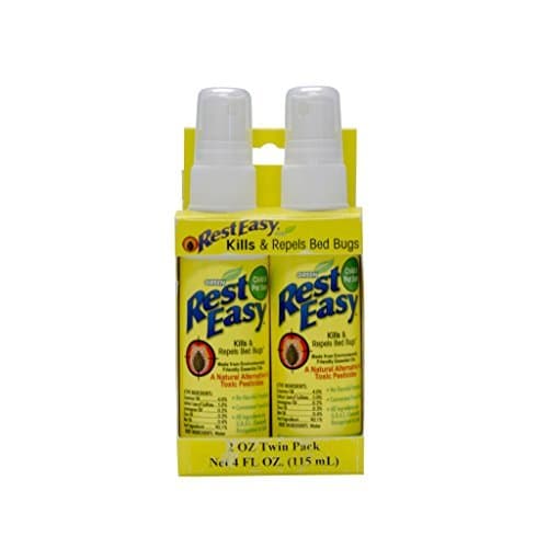 Bed Bug Spray - 2 oz by rest easy