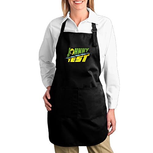 Johnny Test Logo Funny Grilling Kitchen Apron Bib Durable