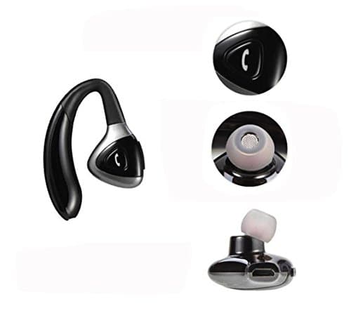 Besde Wireless Headset Wireless Bluetooth 4.1 Headset Sport Stereo Headphone Earphone for iPhone MI (Black)