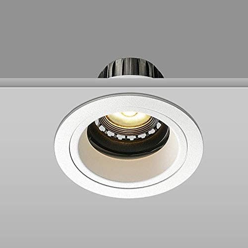 Ceakep Energy Star Led Ceiling Light Embedded Panel Ceiling Lights Adjustable Angle Down Light Spot Lamps Aisle Downlight Anti-Glare Downlight for Home Illumination