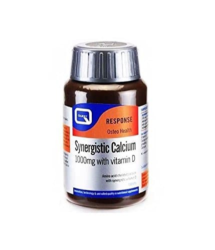 (4 PACK) - Quest Calcium & Vitamin D Tablets | 90s | 4 PACK - SUPER SAVER - SAVE MONEY