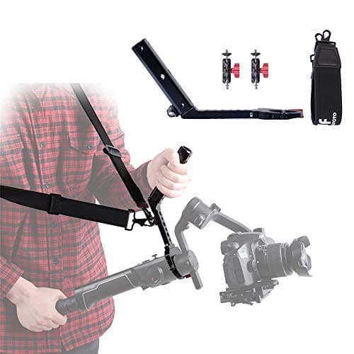 DF DIGITALFOTO Terminator Hang Strap Mounting Clamp MOZA Air 2 Handle Stabilizer GIMBAL Accessories Install Monitor Microphone Making It Like ZHIYUN WEEBILL LAB Crane 3 Setup Design
