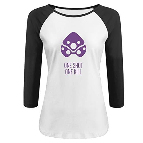 widowmaker overwatch Women's custom Raglan T shirt