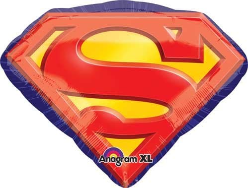 26" Superman Emblem Shape Balloon