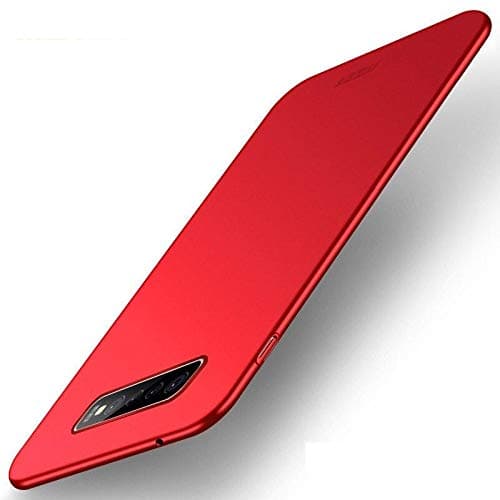 A rtistque Silk Smooth Finish Full Coverage Slim Back Case Cover for Samsung Galaxy S10 Plus - Red