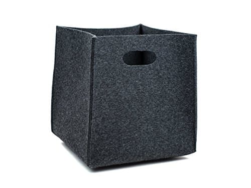 Big felt box, blue box, felt storage box, storage bin, felt storage, felt bin, lego storage, household storage