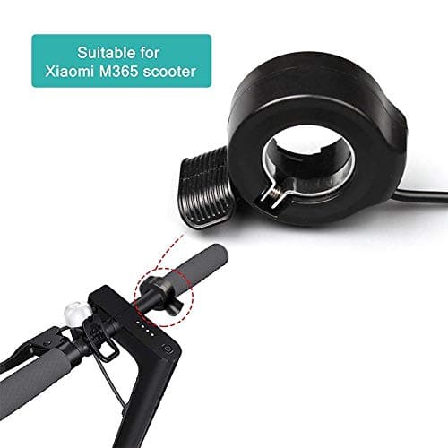 Universal Scooter Electric Bicycle Thumb Throttle Accelerator Speed Control Unit for XIAOMI MIJIA M365 Electric Scooter Pocket Electric Bike EBike Throttle Accelerator Accessories Replacement Parts