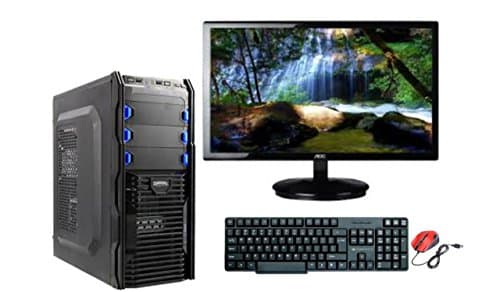 Assembled PC1 18.5-inch AOC LED Desktop (Intel Core 2 Duo,2.93GHZ/2GB/500GB), Black