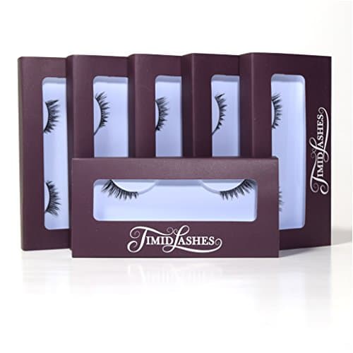 Tipsy by Timid Lashes | Six-Pack Premium Quality Natural False Eyelashes