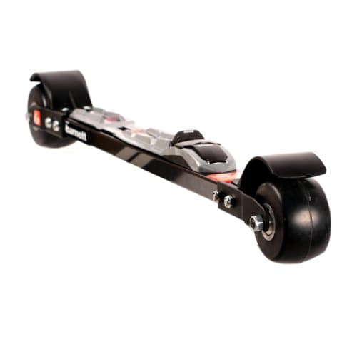 RCE-ENTRY 650 Roller Ski Classic Training with Bindings, Black, barnett (650)