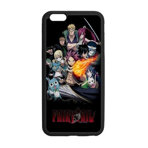 New Arrival Custom iphone 6 plus Case, Fairy Tail Back Case Skin TPU For iphone 6 5.5"