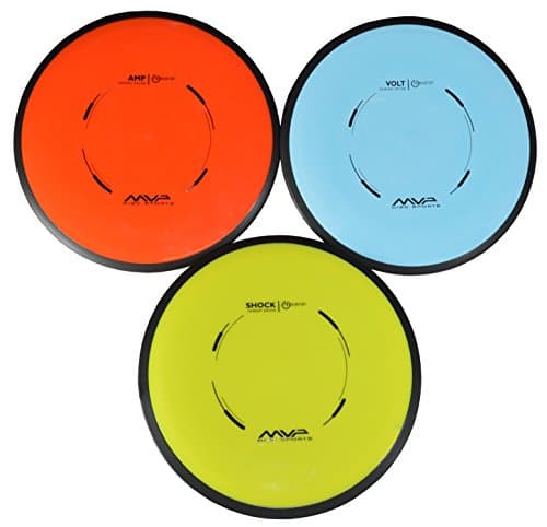 MVP Disc Golf Neutron Driver Set: AMP, VOLT, SHOCK Colors Will Vary