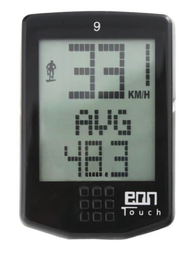 Echowell Eon Touch 9 Cycle Computer - Black