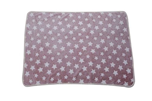 Soft Pet Blanket Pet Cushion Warm Sleep Mat Star Pattern Cushion for Small Dog or Cat (60×40cm / 23.5×15.5", Purple)