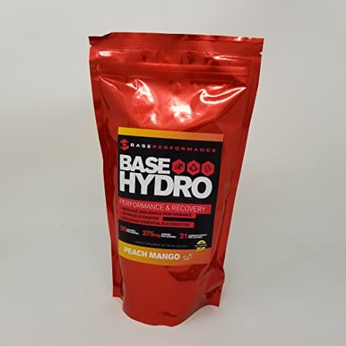 Hydro - Peach Mango | 28 Servings Within Each eco-Friendly Mylar Bag | Blend of Dextrose, Fructose, maltodextrin and Essential Electrolytes. (Peach Mango)