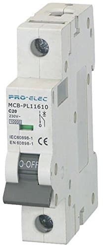 Distribution Board Electrical Box Fuse Circuit Breaker (Type C, 20A)