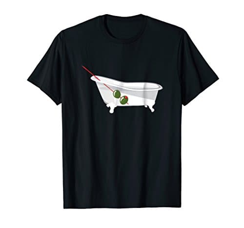 Bathtub Martini T Shirt