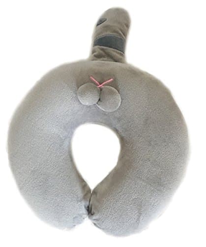 Original Design Cat Butt Tail U-Shaped Plush Soft Pillows Neck Pillow