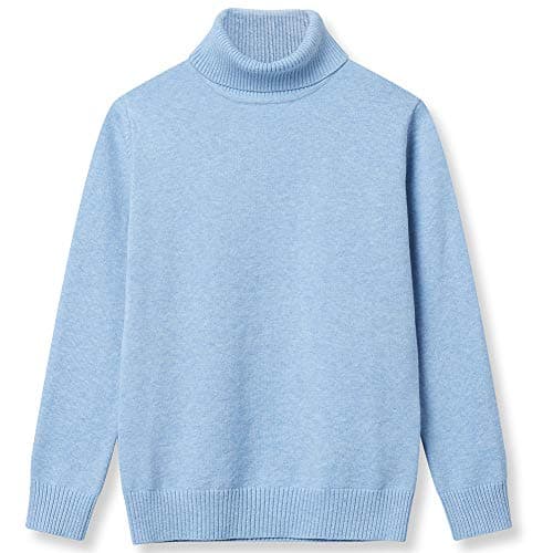Girl Sweaters Pullover Turtleneck Knitted Long Sleeve Solid Color Kids Winter Tops Clothes