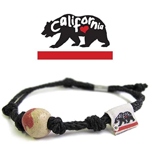Earth Bands California Anklet Red