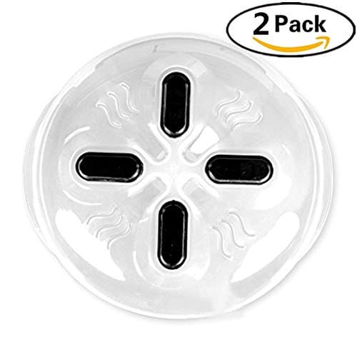 YOUNING Hover Cover Microwave Hover Anti-Sputtering Cover Anti-Sputtering Cover No More Messy Microwaves (2pack)