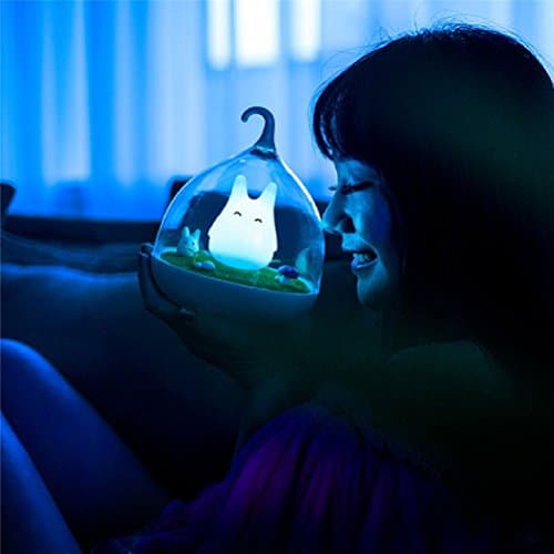 Birdcage Led Night Light Usb Rechargeable Touch Dimmer Table Portable Nightlamp Children