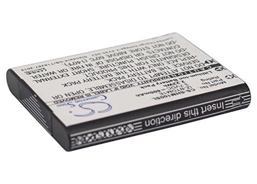 Replacement Battery 600mAh/2.22Wh Rechargeable Battery for Sharp Portable Plasmacluster Ion Generator IG-DM1Z-W