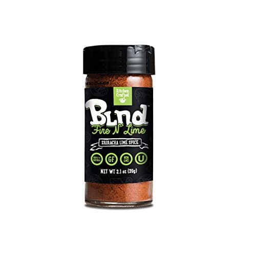 Kitchen Crafted Blnd 100% Natural Non-GMO "Fire N' Lime" Sriracha Lime Spice 2.1 oz, Gluten Free, Pack of 1