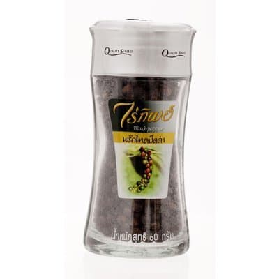 Raitip Black Pepper Corns 60g.