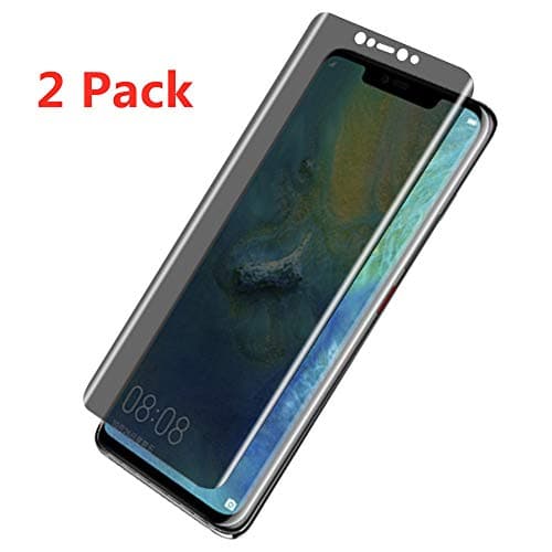 [2 Pack] Ultra-Thin Front Full Coverage Privacy Soft Hydrogel Film for Huawei Mate 20 Pro Anti-Peeping Screen Protector Soft Protective Film (for Huawei Mate 20 Pro)