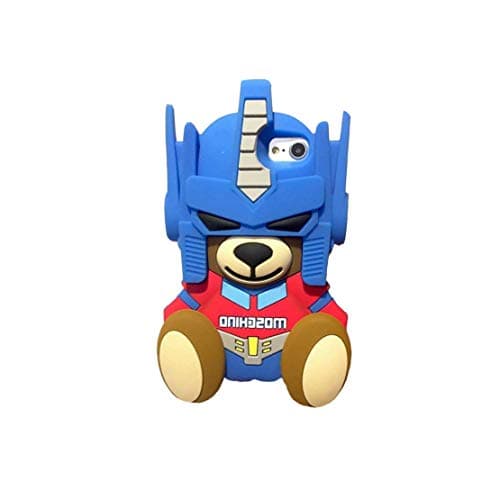 iPhone Protective Case Self-Designed Moschino Teddy Bear Tranformer Robot (iPhone X)