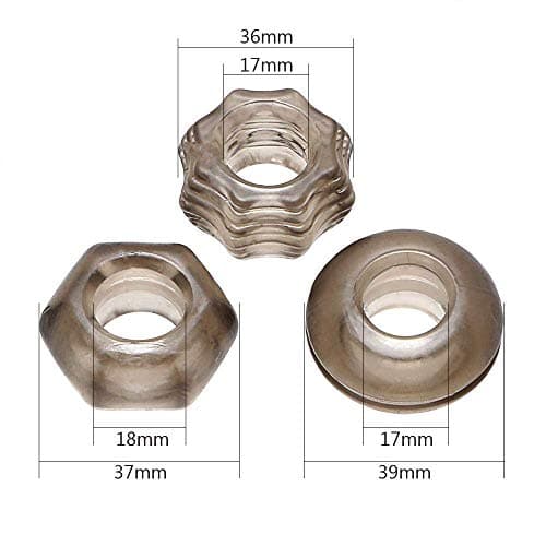 Vibration Delay Ring Silicone Massage Ring