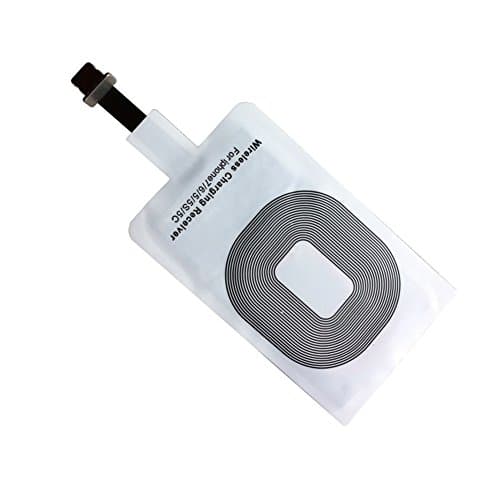 IGOUKJ Ultra-thin Qi Standard Wireless Charging Receiver Patch Module for iphone 5 5S 5C 6 6S Universal White Color