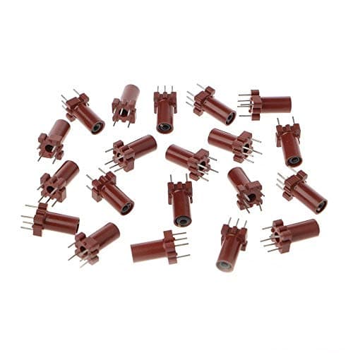 20 Pcs Adjustable Inductor Shell Skeleton Empty Ferrite Core No Inductor Coil 25-100MHZ Inductors Integrated Circuits