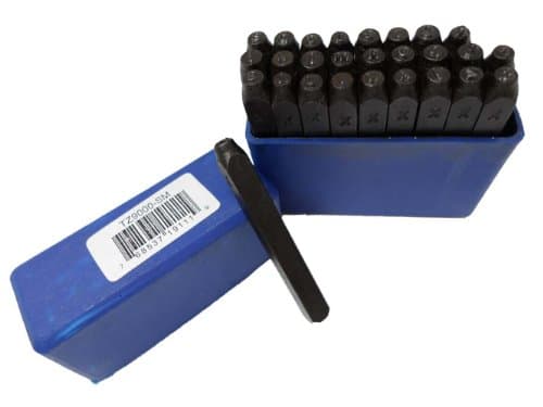 BENCH WIZARD27-Piece Lower Case Letter Punch Set | Precision Impressions | 1/8" (3 mm) Punch Sizes