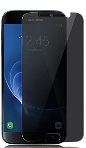 For Galaxy S7 Screen Protector, Caryan[2 Pack] Privacy Glass Screen Protector [Case Friendly] [High-Response Touch] [9H Hardness]Protection Film for Sumsung Galaxy S7 Black
