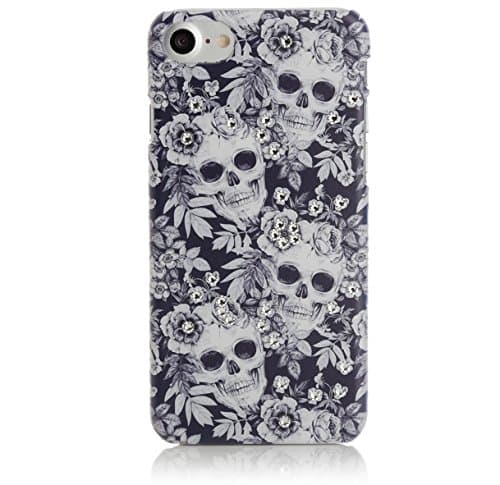 Impressly iPhone 7 Luxury Hardcase Case Bumper Slim Fit "Skulls"