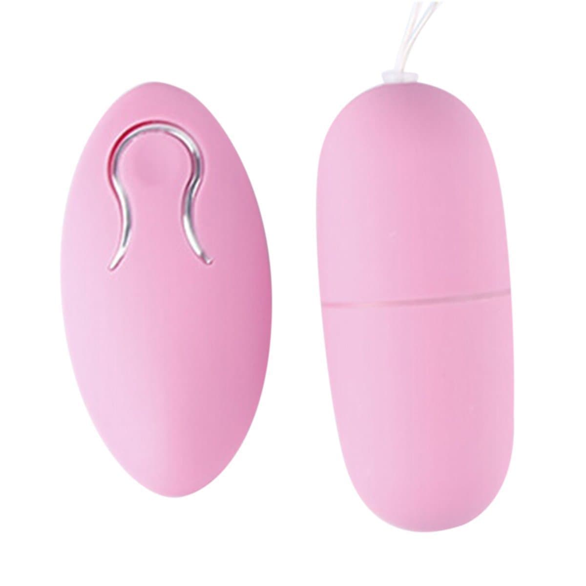 Wireless Egg Vibe with Remote Control Stimulator for Women Pink Color