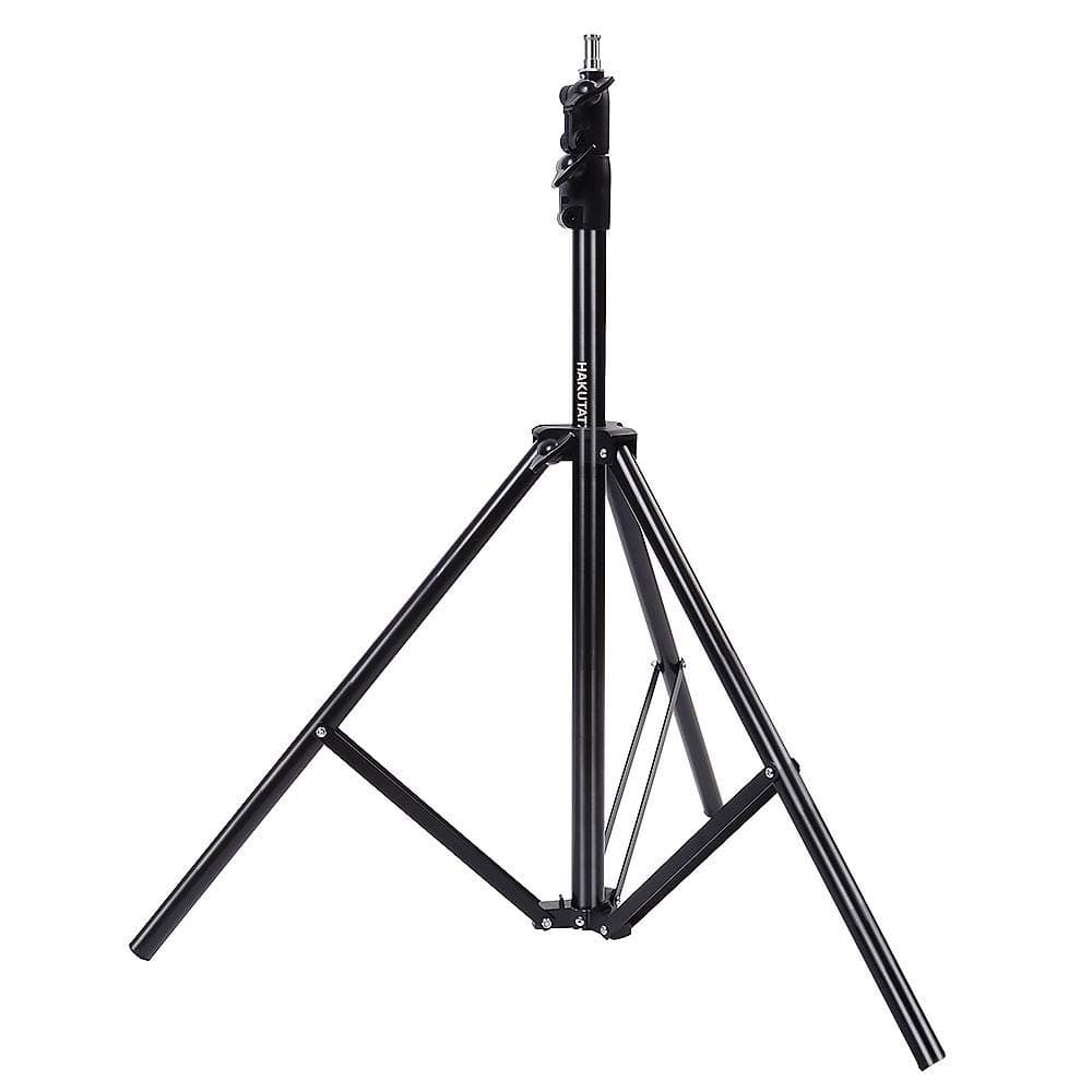 Spring Damped Light Stand Strong/Heavy Studio Light Stand Cushioned, Impact Proof, Adjustable Photography And Video 2.1m / 6.8Ft