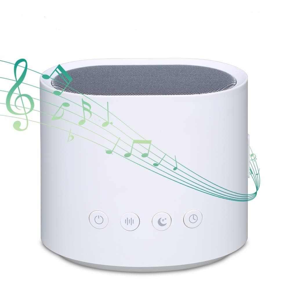 White Noise Machine, GAKOV Sound Machine For Sleeping & Relaxation, 26 Soothing Nature Sounds, Noise Cancelling Sleep Sound Therapy Machine for Baby, Adults, Insomnia, Sleeping Trouble