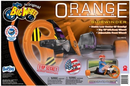 Big Wheel Peeler Ride On, Orange