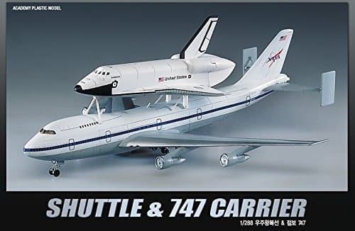 Academy 1/288 Plastic Model Kit Space Shuttle & NASA Transport 12708 NIB /item# G4W8B-48Q52062