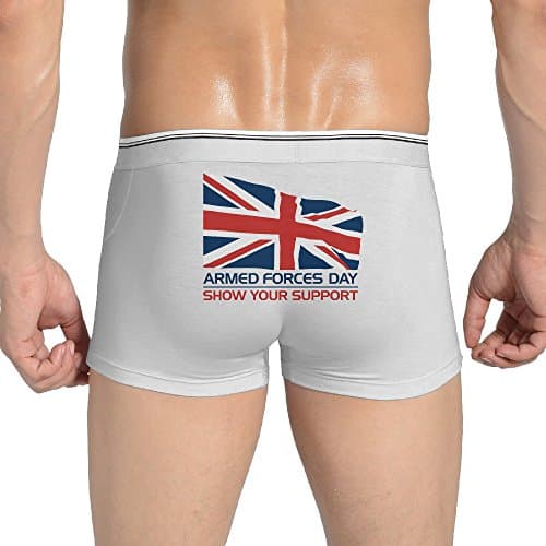 Armed Forces Day Show Your Support Men's Underwear Micro Low Rise Trunks Comfort Soft Stretch Boxer Brief