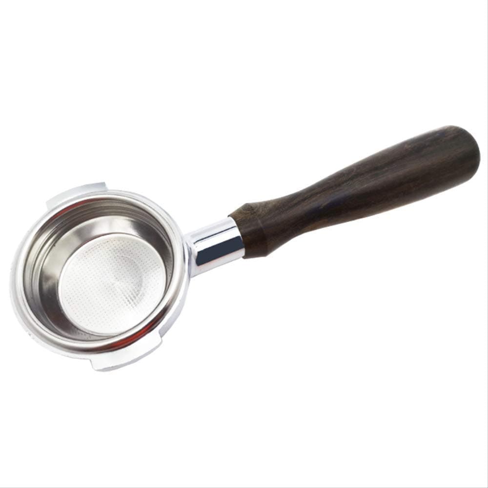 FTYYSWL Bottomless Portafilter Filter Cup Holder Espresso Coffee Filter Cup Handle E61 58mm 22g Basket