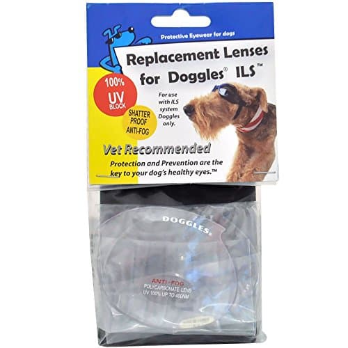 Doggles Clear Replacement Lens for ILS Style, Size: M