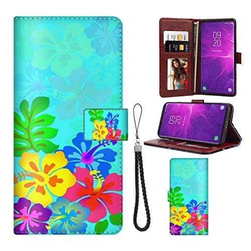 Mojene Wallet Case for Samsung Galaxy Note 9 Premium PU Leather Flip Folio Wallet Case with Card Slot Kickstand Book Design Magnetic Closure