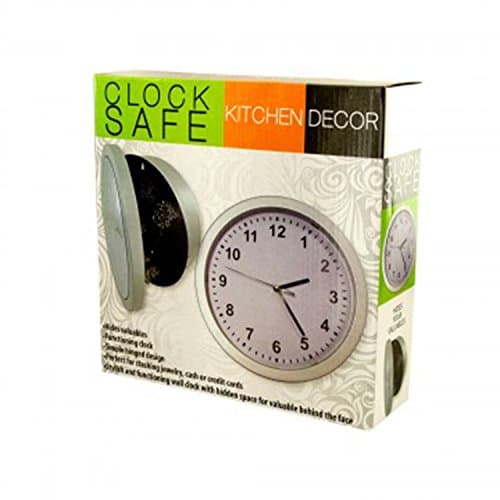 Wall Clock Safe, Kitchen Decor