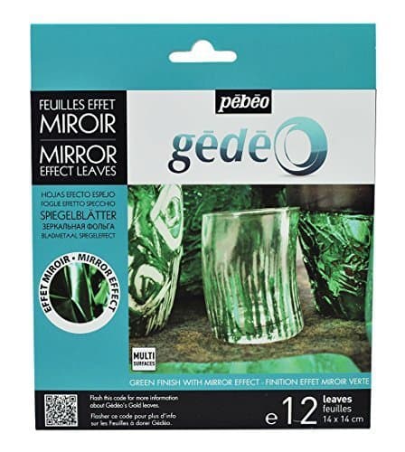 Pebeo Gedeo Mirror Leaf Green 12Pk by MACPHERSON