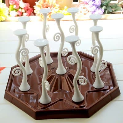 WWJ Removable drain Cup holder, hanging upside down hanging Cup holder, wine glass rack , coffee