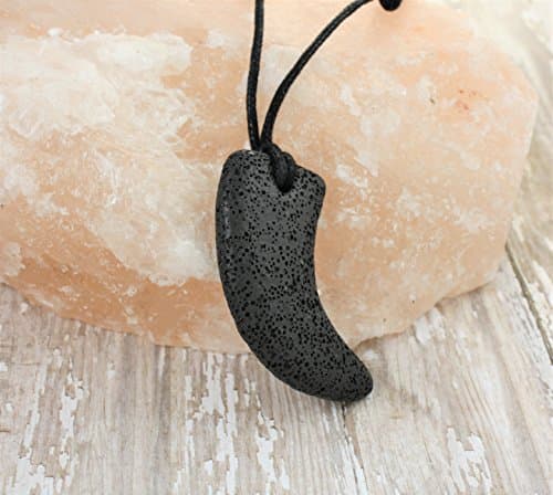 Lava Tooth Essential Oil Diffuser Necklace